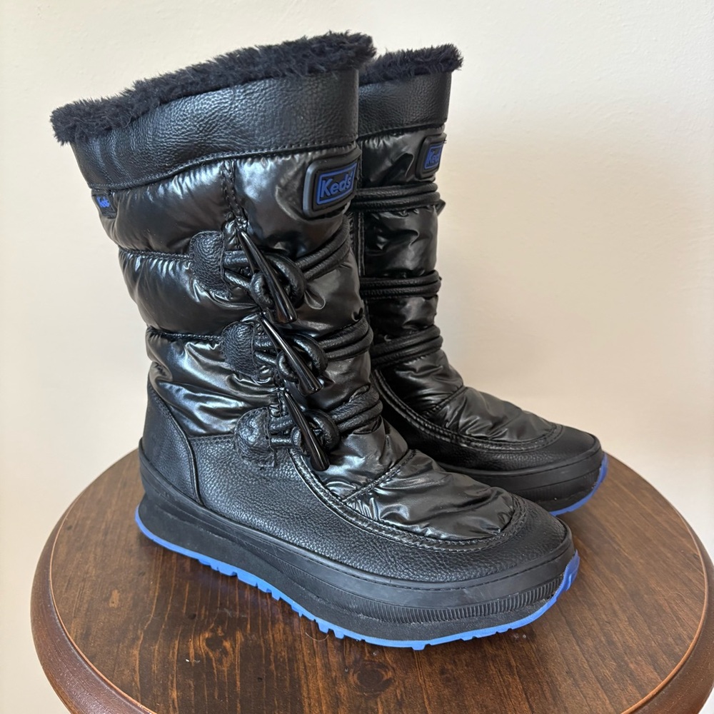 Keds Faux Fur Snow Boots 6